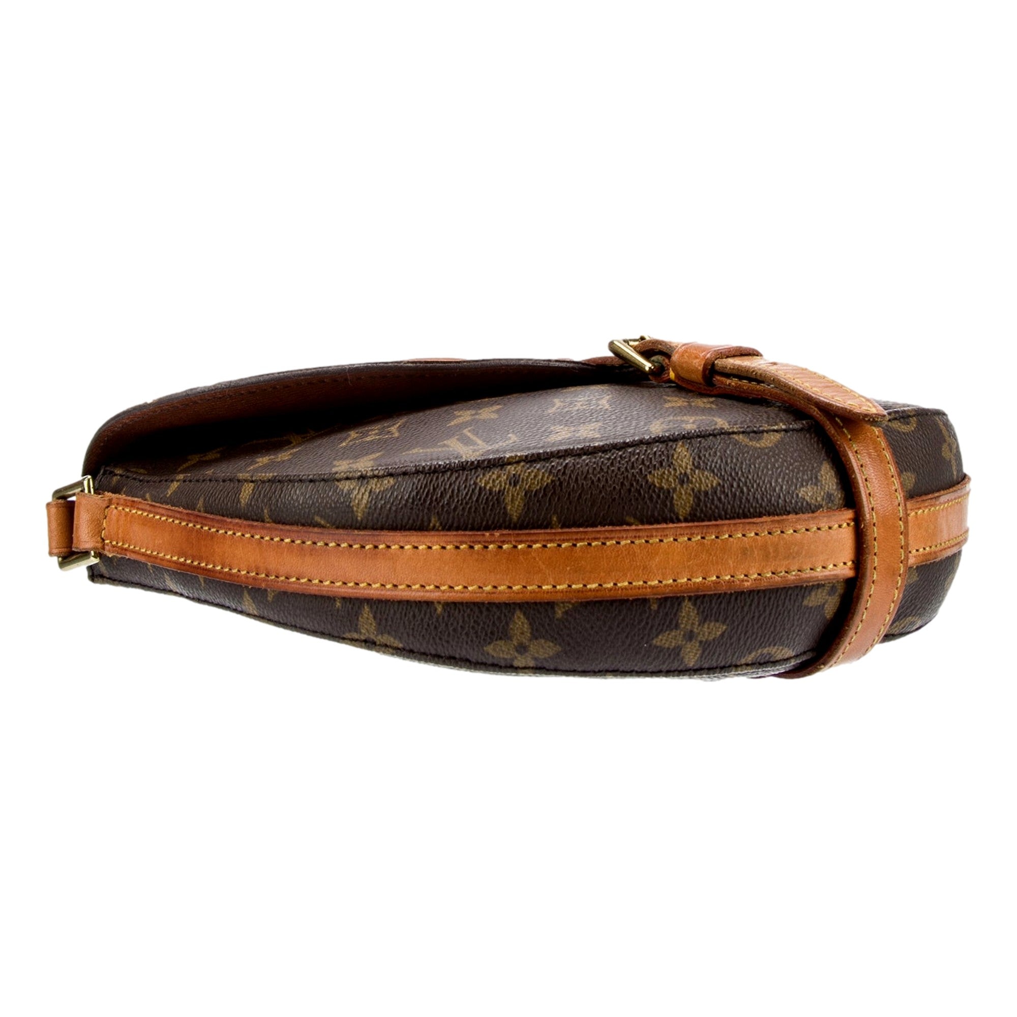 Louis Vuitton Chantilly PM Brown Monogram Leather Shoulder Bag