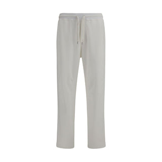 Brunello Cucinelli White Cotton Joggers (Workout Pants)