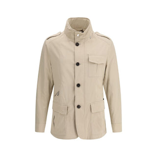 MooRER Beige Cotton Coat