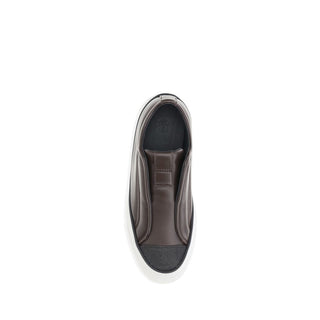 Brunello Cucinelli Black Rubber Low Top Sneakers