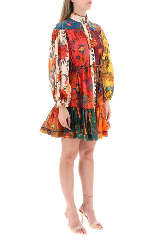 Zimmermann Mini Dress With Balloon Sleeves