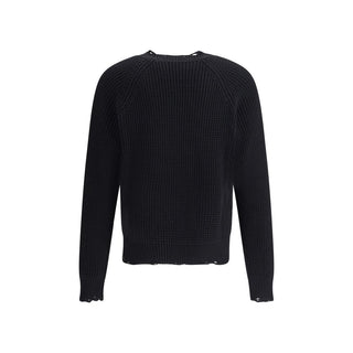 Dsquared² Black Wool Sweatshirt