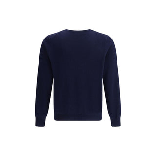 Brunello Cucinelli Blue Cashmere Cashmere Sweater