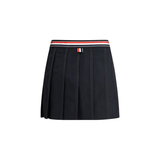 Thom Browne Black Wool Mini Skirt