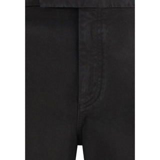 Thom Browne Black Cotton Dress Pants