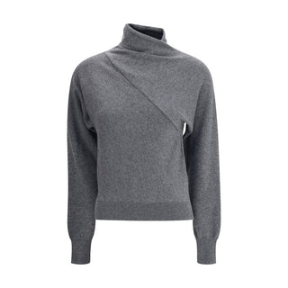 Tom Ford Gray Cashmere Turtleneck