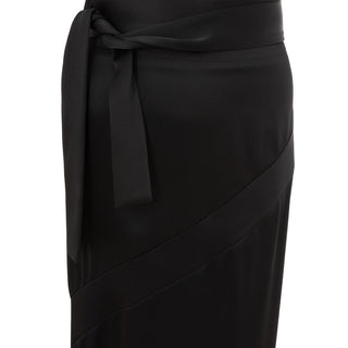 Tom Ford Black Acetate Long Skirt