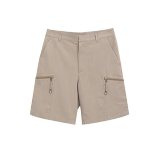 Dior Beige Cotton Cargo Shorts