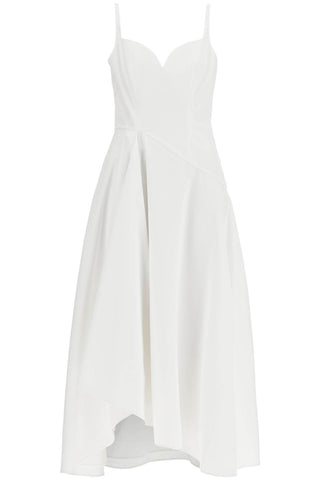 Alexander Mcqueen midi dress with sweetheart neckline