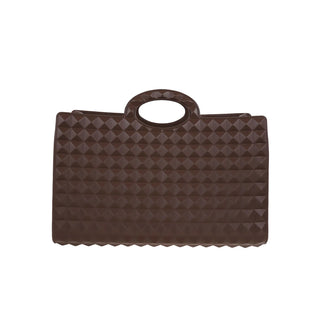 Valentino Garavani Le Troisieme Studded Pattern Rubber Tote Bag