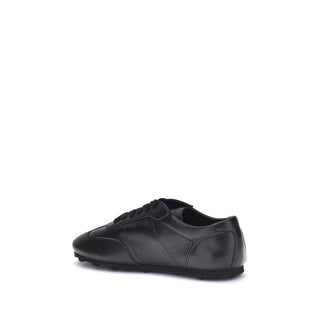 Marni Black Calf Leather Bos Taurus Athletic Sneakers