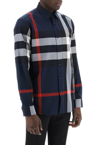 Burberry long sleeve summerton shirt