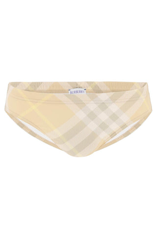 Burberry ered  checkered beach swim