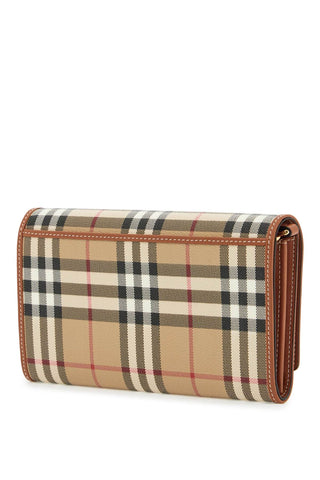 Burberry ered\n\ncheckered mini crossbody bag