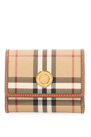 Burberry Book Wallet In Faux Leather