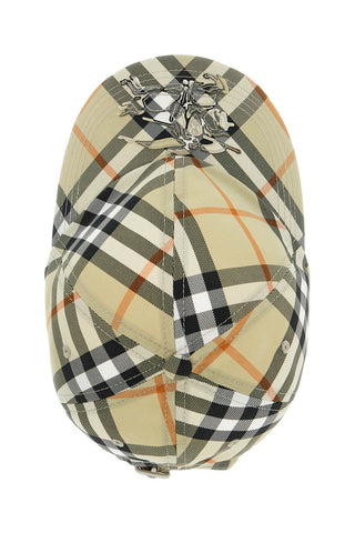 Burberry Eredcheckered Baseball Cap