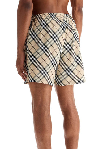 Burberry ered women's beach shorts