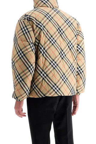 Burberry reversible nylon down jacket