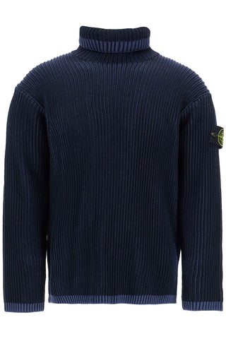 Stone Island ribbed woolen dolcevita