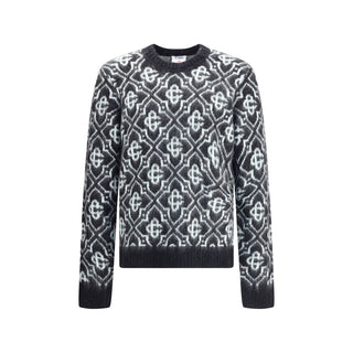 Casablanca Black Nylon Sweatshirt