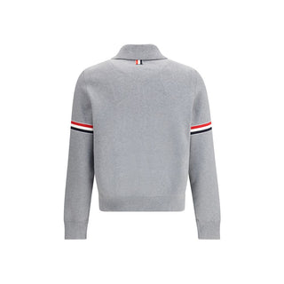 Thom Browne Gray Nylon Sweatshirt