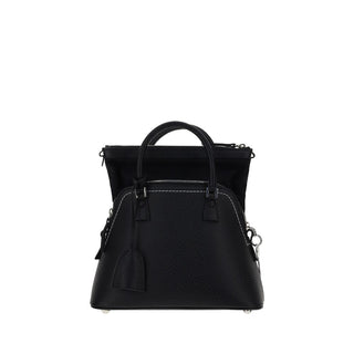 Margiela Black Calf Leather Bos Taurus Handbag