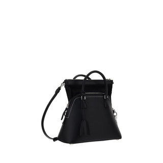 Margiela Black Calf Leather Bos Taurus Handbag