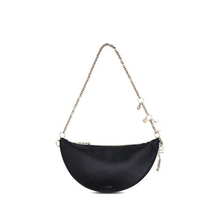 Chloé Black Calf Leather Bos Taurus Shoulder Bag