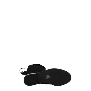 Stuart Weitzman Black Leather Over The Knee