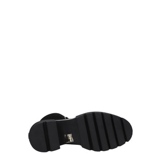 Stuart Weitzman Black Leather Ankle Boots