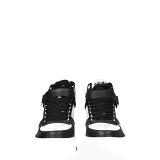 Amiri Black Leather High Top Sneakers