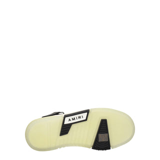 Amiri Black Leather High Top Sneakers