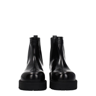 Givenchy Black Leather Ankle Boots