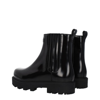 Givenchy Black Leather Ankle Boots
