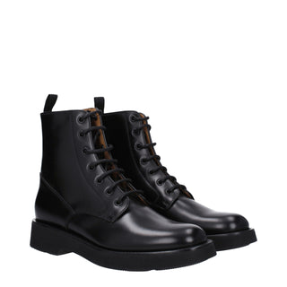 Church's Black Leather Ankle Boots