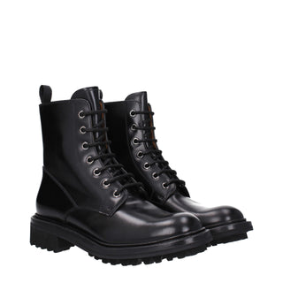 Church's Black Leather Ankle Boots