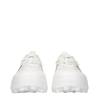 Jil Sander White Leather Sneakers