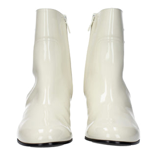 Celine Beige Leather Ankle Boots