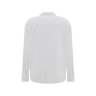 Brunello Cucinelli White Cotton Dress Shirt