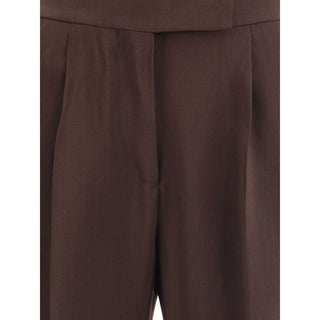 Tom Ford Brown Viscose Casual Pants