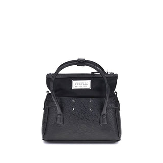 Margiela Black Calf Leather Bos Taurus Handbag