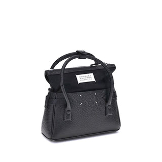 Margiela Black Calf Leather Bos Taurus Handbag