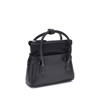 Margiela Black Calf Leather Bos Taurus Handbag
