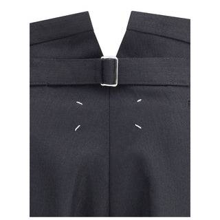 Margiela Black Wool Dress Pants