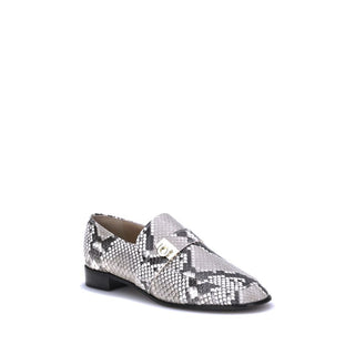 Ferragamo Multicolor Goatskin Slip-On Loafers
