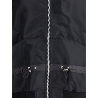Sacai Black Nylon Bomber