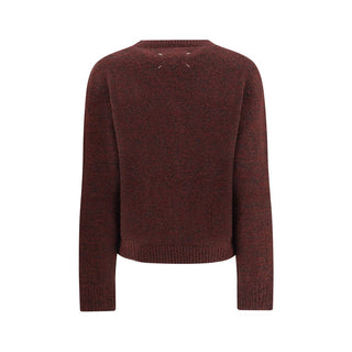 Margiela Bordeaux Fleece Wool Sweatshirt