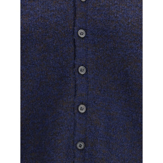 Margiela Blue Wool Cardigan