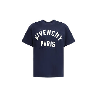 Givenchy Blue Cotton T-Shirt