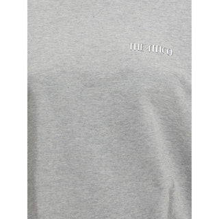 The Attico Gray Cotton Sweatshirt